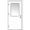 Mmi Door 1/2 Lite 36" X 80" Rh-Out Clear On 4-9/16" Primed Composite Frame