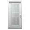 Mmi Door 30"X80" LH 15-Lite Clear Classic External Grilles Prehung Front Door