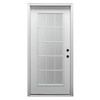 Mmi Door 32"X80" LH 15-Lite Clear Classic External Grilles Prehung Front Door