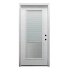 Mmi Door 36"X80" Internal Mini Blinds LH Full-Lite Clear Prehung Front Door