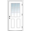 Mmi Door 9 Lite 32" X 80" Lh-Out Clear On 4-9/16" Primed Composite Frame