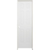 Masonite 30 In. X 80 In. X 4-9/16 In. Primed 6-Panel Single Prehung Interior Door Left Hand Split Jamb
