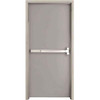 Armor Door 36 In. X 80 In. Fire-Rated Left-Hand Flush Steel Door W/ Panic Bar And Hardware