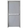 Armor Door 36 In. X 80 In. Fire-Rated Steel Commercial Door W/ Panic Bar And Adjustable Frame