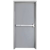 Armor Door 36 In. X 84 In. Fire-Rated Steel Door Slab W/ Panic Bar And Adjustable Frame