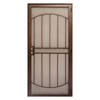 Unique Home Designs 32 In. X 80 In. Arcada Copper Surface Steel Security Door