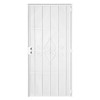 Unique Home Designs 32 In. X 80 In. Su Casa White Surface Steel Security Door