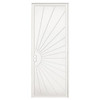 Unique Home Designs 36 In. X 96 In. Solana Navajo White Left Steel Security Door