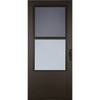 Larson 6 In Life-Core Reversa Wood Screen Storm Door (Brown)