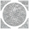 Artscape Window Film, Quartz Accent, 12" X 12"