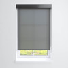 Fabtex Manual Roller Shade For Windows 12"-24"W X 84"H 1% Charcoal Iron Grey