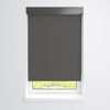 Fabtex Manual Roller Shade For Windows 36"-48"W X 60"H Blackout Grey