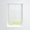 Fabtex Manual Roller Shade For Windows 36"-48"W X 72"H 5% Chalk