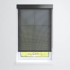 Fabtex Manual Roller Shade For Windows 36"-48"W X 72"H 5% Ebony