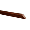 Newport 96 In. W X 1.875 In. D X 2.625 In. H Solid Wood Kitchen Cabinet Angle Crown Molding In Manganite