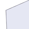 OPTIX 0.093" X 36" X 72" Clear Acrylic Sheet