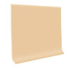 Roppe 4 In X .125 In X 48 In Camel Vinyl Wall Cove Base