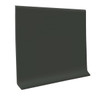 Roppe 6 In X .125 In X 48 In Black Brown Rubber Wall Cove Base