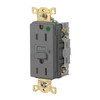 Hubbell Wiring Autoguard 15a 125v Heavy Duty Com Hospital Gfci Recp Gray