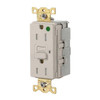 Hubbell Wiring Snapconnect Autoguard 15a 125v Hd Hosp Tr/Wr Gfci Recp Almond