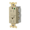 Hubbell Wiring Snapconnect Autoguard 15a 125v Hd Hosp Tr/Wr Gfci Recp Ivory