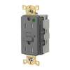 Hubbell Wiring Snapconnect Autoguard 15a 125v Hd Hosp Tr/Wr Gfci Recp Gray