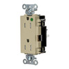 Hubbell Wiring Devices Edgeconnect 15a 125v Xhd Hosp Deco Ivry Package Of 10 HBL2172STITR