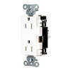 Hubbell Wiring Devices Edgeconnect 15a 125v Xhd Spc Deco Rec Wht Package Of 10 HBL2152STW