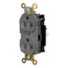Hubbell Wiring Devices Edgeconnect 20a 125v Xhd Spec Recp Gry Package Of 10 HBL5362STGY