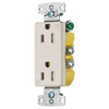 Hubbell Wiring Tradeselect Straight Blade 15a 125v Tr Dplx Almd Package Of 10