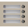 Aiphone Communications Gt Series Multi-Tenant Intercom 4-Call Panel
