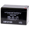 Universal Power Group 12v 12ah F1 Term Sealed Lead Acid Agm Rechargeable Battery