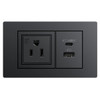 Teleadapt Powerhub Mini With Tamper Resistant Us Outlet Usb-A & Usb-C Black