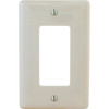 Hubbell 1-Gang Decorator Polycarbonate Wall Plate (4-Pack)