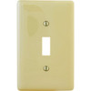 Hubbell 1-Gang Nylon Toggle Wall Plate (4-Pack) (Ivory)