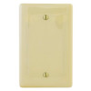 Hubbell 1-Gang Light Nylon Jumbo Wall Plate (4-Pack)