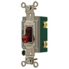 Hubbell-Pro 30 Amp 120/277 Volt 2-Position Toggle Switch (Red)