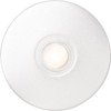 Newhouse Hardware 2.5" Lighted Round Door Chime Button, White
