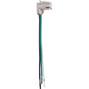 Legrand Plugtail 20 Amp 90-Degree Angle Connector W/ 1 Pole And 6 In Standard Wire