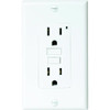 Hubbell 15 Amp 125 Volt Commercial Self-Test Gfci Receptacle Assembled In Usa (White)