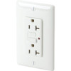 Hubbell 20 Amp 125 Volt Commercial Self-Test Gfci Receptacle Assembled In Usa (White)