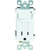 Hubbell 15 Amp 125 Volt Commercial Self-Test Gfci Receptacle W/ Single-Pole (White)