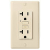 Faith 20a 125v Self-Test Gfci Outlet W/ Wall Plate, Ivory, Package Of 10