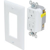 Hubbell 20 Amp Gfci Receptacle W/ Alarm (White)