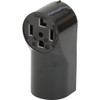 Hubbell 30 Amp 125/250 Volt 4-Wire Grounding Duplex Standard Outlet (Black)