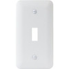 Titan3 1-Gang Wrinkle Toggle Wall Plate (25-Pack) (White)
