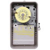 Intermatic T100 Series 120-Volt 24-Hour Indoor/Outdoor Mechanical Timer Switch Spst, Gray