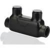 Nsi, Industries 250 Mcm - 6 Awg Insulated , Line Splice, Black