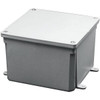 Carlon 6 In. X 6 In. X 4 In. Gray PVC Junction Box