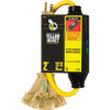 Yellow Jacket 2 Ft. Heavy-Duty Cord W/ Multi-Outlet Power Light Block And Gfci